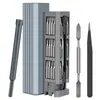 Kit de Chave de Fenda Elétrica de Precisão Transfronteiriça para Uso Doméstico, Chave de Fenda com Bits para Celular, Notebook, Ferramenta de Reparo Multifuncional