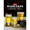 Vaso Grueso de Vidrio Templado Copa Octagonal KTV Vaso de Cerveza para Bar Vaso Resistente a Caídas para Whisky Licor Vaso Rock Anticaídas