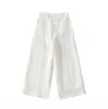 Calça Cargo Estilo Garota Picante Americana Nova Coleção Primavera/Verão 2026 Cordão Casual Secagem Rápida Fina Perna Larga Cintura Alta Perna Reta