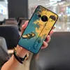 Adecuado para funda de teléfono móvil Xiaomi, estilo chino pintura de silicona a prueba de polvo con soporte, carcasa blanda, nueva personalidad madura, pareja creativa