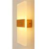 Lâmpada de Parede Acrílica Moderna Simples Iluminação Decorativa para Sala de Estar Quarto Lâmpada de Parede para Corredor Entrada Lâmpadas de Cabeceira de Hotel