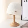 Chapéu de Tricô Quente para Mulheres, Chapéu à Prova de Vento e Frio, Fashionável e Versátil, Chapéu de Lã Quente de Inverno que Valoriza o Rosto