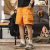 Pantalones Cortos de Trabajo Deportivos de Montañismo al Aire Libre Funcionales de Moda, Pantalones Cortos de Playa Dopamina Finos y Transpirables de Verano para Hombre