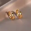 Nuevos Pendientes Geométricos Simples de Moda Sentido de Diseño de Nicho Pendientes de Aspecto de Alta Gama Lindos Versátiles Temperamento Dulces Adornos para Orejas