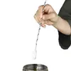 Cuchara de Bar Larga de Acero Inoxidable 32cm Mango Largo Palo para Remover Mezclador de Cócteles Cuchara para Remover Café Leche Té Cuchara de Bar