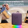 Comercio Exterior Más Vendido Efecto de Iluminación RGB Altavoz Bluetooth Bolso de Hombro Tela de Alta Potencia Subwoofer Altavoz Inalámbrico