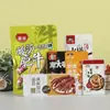 Saco Embalagem Personalizado Pré-Fabricado à Prova de Luz para Vegetais Embalagem para Lanches de Nozes Alimentos Saco Selado Personalizado a Vácuo com Zíper de Formato Especial