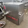 Máquina de moer abóbora automática usada, máquina de moer repolho e carne comercial, moedor de carne para almôndegas de filé mignon, gelatina de carne