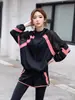 Traje Deportivo para Correr para Mujer Traje para Correr por la Mañana Secado Rápido Transpirable 2025 Nuevo Talla Grande mm Gordita Traje con Capucha para Yoga Fitness