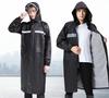 Impermeable de una pieza engrosado para adultos, Impermeable de una pieza engrosado, Poncho de lluvia largo de una pieza, Impermeable multifuncional