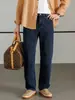 Jeans Hengyuanxiang para hombre, nueva colección primavera y otoño 2026, jeans casuales de pierna recta de lujo ligero para hombre