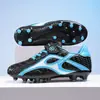 Zapatos de Fútbol Transpirables Transfronterizos, Cómodos y Transpirables, Venta al por Mayor de Zapatos de Fútbol para Niños con Tacos Largos y Tacos Romos