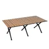 Mesa de rollo de huevo transfronteriza, mesa plegable para exteriores, equipo de camping, mesa mediana-larga, mesa para puesto de barbacoa, mesa para preparar té, venta al por mayor