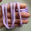 Corda Colorida de 5mm de Diâmetro 10 Metros/Lote Fio Torcido Decorativo para Trançado Manual DIY Pode