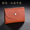 Porta-Cartões em Cores Doces, Porta-Cartões de Visita Feminino, Porta-Cartões Bancários Masculino de Couro, Porta-Cartões de Crédito, Bolsa Porta-Cartões, Porta-Documentos de Identidade, Cor Macaron