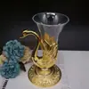 Estilo Europeu Café Colher Pequena Garfo de Frutas Conjunto Criativo Fofo Suporte de Cisne Metal Doméstico Garfo de Bolo Mesa de Sobremesa