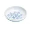 Acessórios para Cerimônia do Chá das Dinastias Tang e Song, Suporte de Bule de Cerâmica, Azul e Branco Pintado à Mão, Bandeja de Chá Doméstica, Conjunto de Chá Kung Fu, Bandeja de Chá Seca, Base para Bule