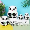 Muñecas Rusas Anidadas de 10 Capas Panda Juego de Matrioshka de Madera Pintado a Mano Madera de Tilo Muñecas Apilables Diseño de Animal Lindo Juguete Educativo Regalo para Niños Adultos Decorativo Coleccionable 2145cm