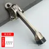 Aleación de zinc puerta móvil tope superior nuevo forma de herradura pie americano tope de puerta de pie de goma anti-colisión tope de puerta de pie