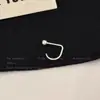 Brincos Pequenos em Formato de Feijão Amigáveis para Dormir para Mulheres, Versáteis para Uso Diário, Amigáveis às Orelhas, Simples e Estilosos, Acessórios de Orelha da Moda de Celebridades da Internet