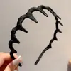 2025 nueva diadema de strass de alta calidad para mujer, pasador para peinar el cabello suelto, peine de dientes antideslizante para la parte superior del cráneo, diadema, tocado