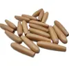 Los fabricantes suministran mango de madera maciza con gato divertido palo con gato divertido mango de madera de loto mango de juguete de gato divertido de madera