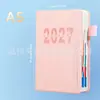 Calendario Inglés Más Vendido Transfronterizo 2027 Planificador Libro de Horario de Oficina Cuaderno de Negocios España Venta al por Mayor