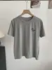 Camiseta de Manga Corta con Cuello Redondo y Bordado de Caballo Pequeño Omalai para Mujer 2026 Primavera Nuevo Versátil Estilo Coreano Casual Top 6679