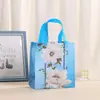 Saco de Embalagem para Flores Dia das Mães Bolsa Tote Impermeável Atacado Sacola de Compras TNT Impressa Saco para Embalagem de Presente de Aniversário