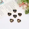 Serie de 26 Letras Corazón Gota de Aceite Aleación Accesorios Colgante DIY Pulsera Collar Colgante Perforado Accesorios para Joyería