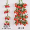 Espetinhos de Frutas e Legumes Simulados, Enfeites Pendurados para Decoração de Fazenda, Espetinhos de Frutas Falsas, Alho, Milho, Pimentão Modelo Adereços