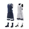 Uniforme de baloncesto chino de doble capa y doble cara del fabricante original, conjunto de chaleco de entrenamiento de competición para hombre, camiseta de baloncesto de cuello en V para adulto
