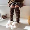 Conjunto de calcetines para niña, primavera y otoño, calcetines tejidos japoneses, protectores de piernas cálidos en tubo, conjuntos de piernas de lana, fabricantes por lotes
