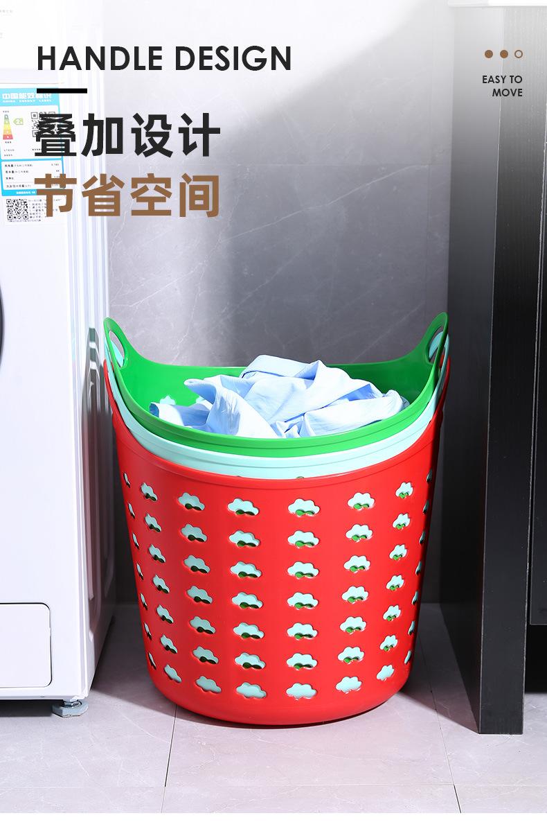 圆形云朵篮