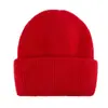 Gorro de Lana Tejido de Pelo Largo de Conejo Personalizado para Mujer en Otoño e Invierno Engrosado Cálido y a Prueba de Frío Color Fruta del Dragón Rojo Rosa Gorro Baotou