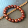 Fidelity Xizang Pulseira de Madeira Pêssego Velho Raio do Milênio Estrada Noturna Fraca Pulseira Sem Cera para Homens e Mulheres