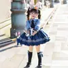 Traje Judy para Niña Ropa de Policía Conejo Primavera Otoño Niños Disney Zootopia Disfraz Vestido de Princesa