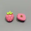 Botones DIY Populares Transfronterizos con Temática de Fresa, Botones Rosas para Chaquetas de Niños, Botones Decorativos Lindos Hechos a Mano