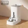 Bebedouro para gatos, comedouro automático para animais de estimação para cães, bebedouro para gatos, dispositivo automático de reabastecimento de água, garrafa de água não elétrica