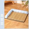 Colchoneta de verano casa para gatos casa para perros ratán gatos y perros medianos y grandes universal para las cuatro estaciones refrescante colchoneta refrescante para mascotas
