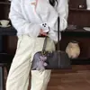 Bolsa Concha Estilo Retrô Francês 2026 Nova Bolsa de Ombro de Couro Genuíno de Alta Qualidade Bolsa Tote para Mulheres Bolsa de Bowling