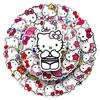 100 Piezas de Pegatinas Decorativas de Sanrio My Melody de Dibujos Animados para Maletas, Cuadernos, Coches, Pegatinas Impermeables para Agendas