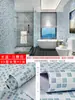 Pegatinas Antideslizantes para Piso de Baño Impermeables y Resistentes al Desgaste Papel Tapiz Autoadhesivo para Baño Pegatinas de Renovación para Piso de Cocina