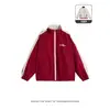 Directo de Fábrica Retro Doble Cara Impermeable Cuello Chaqueta Hombres Marca de Moda Holgada Pareja Versátil Casual Deportiva