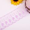 Fábrica directa nuevo borde de paraguas malla hueca encaje de bordado soluble en agua encaje de color tela accesorios de ropa
