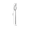 Cubiertos Occidentales Engrosados de Acero Inoxidable 304 Nórdico Mango Hexagonal Esmerilado Cuchillo para Filete Tenedor Cuchara Tenedor Cuchara de Postre para Hogar Hotel