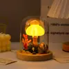 Luz nocturna enchufable de decoración para el hogar muy atractiva con forma de erizo de mar y caracola marina, decoración luminosa para mesa de noche y mesita de noche de dormitorio