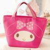 Nova Bolsa de Almoço Fofa Melody Bolsa Térmica para Marmita Bolsa de Almoço em Couro PU Bolsa de Almoço para Estudante Trabalhador de Escritório Grande