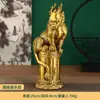 Atacado do fabricante base redonda de latão repelente à água fera bronze artefato criatura mítica centopeia cobra decoração de entrada de escritório
