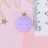 Gotas de pegamento cremoso DIY casero al por mayor funda para teléfono móvil bola de helado bola de helado hemisferio simulación comida juego accesorios de resina